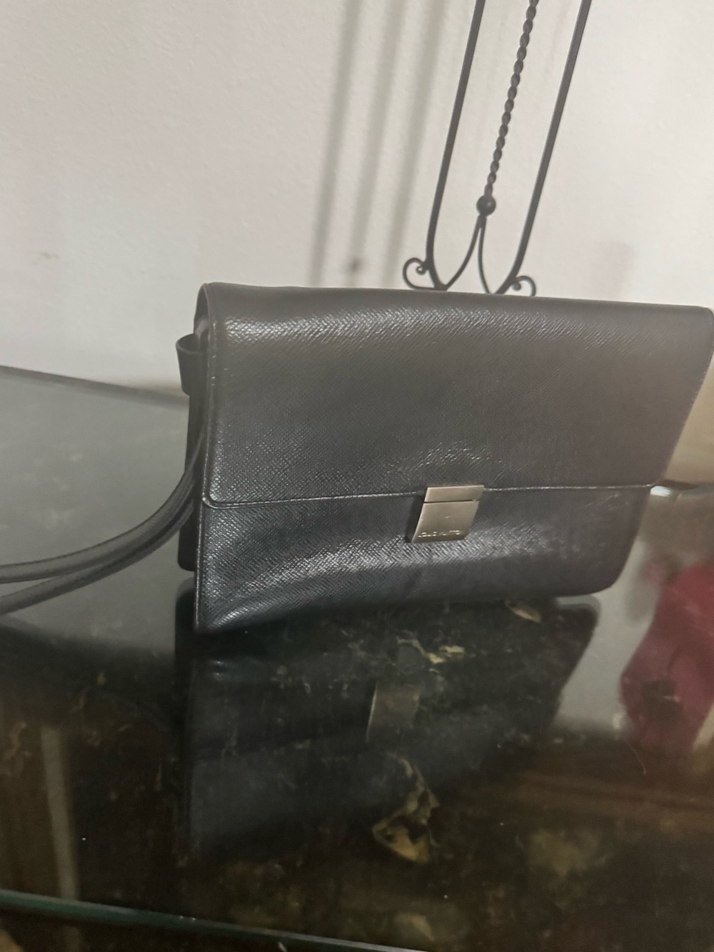 LOUIS VUITTON Taiga Selenga Pochette CA1014